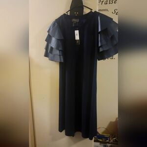 Gracia Navy Blue short dress